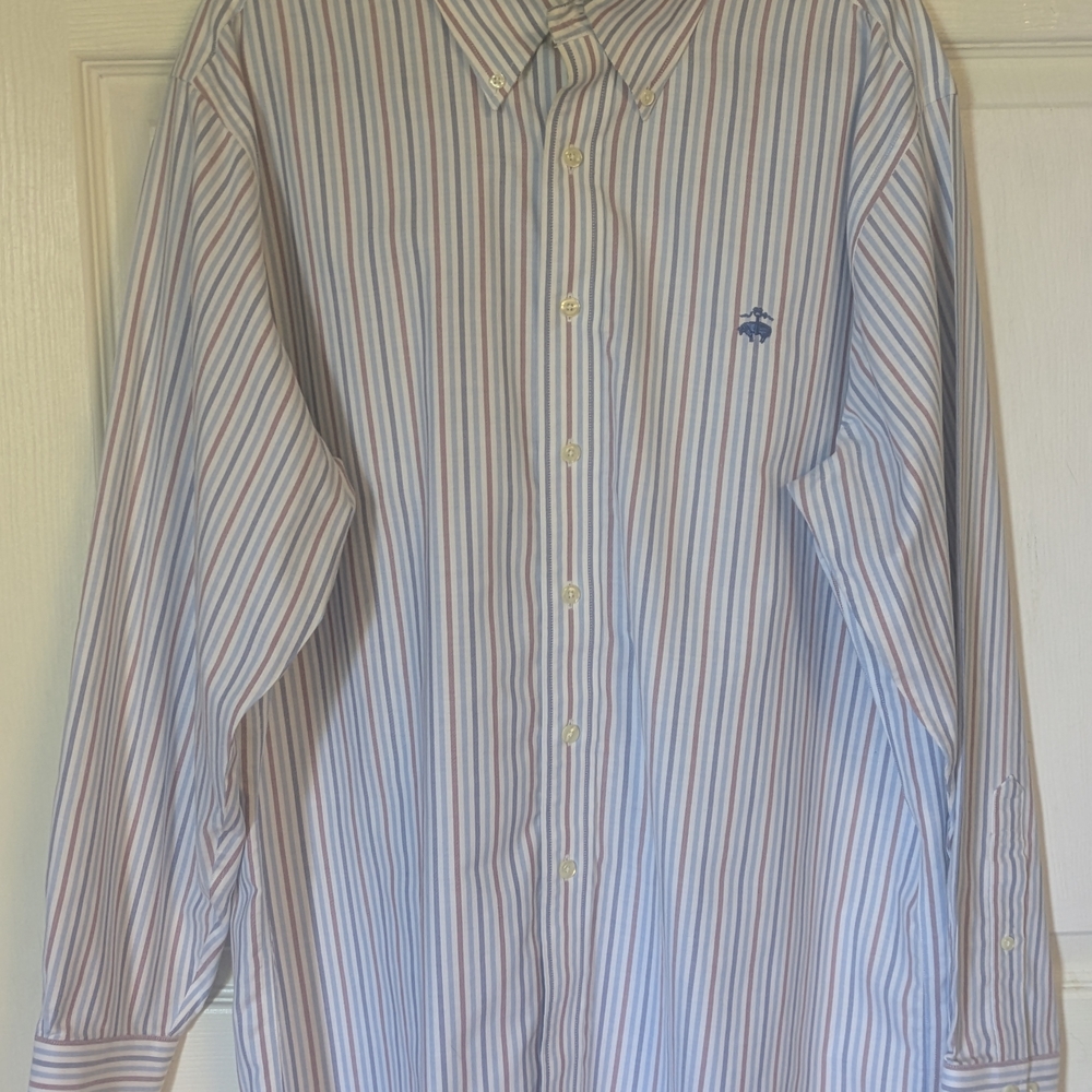 Brooks Brothers Multicolor Striped Dress Shirt